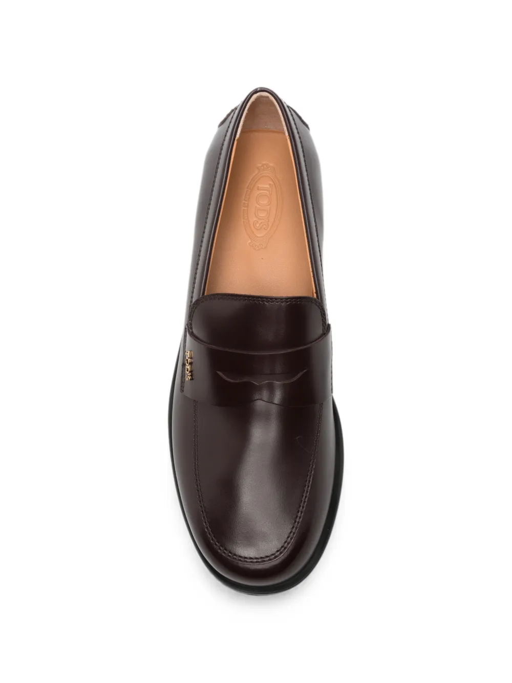 Tod's leather loafers Bruin