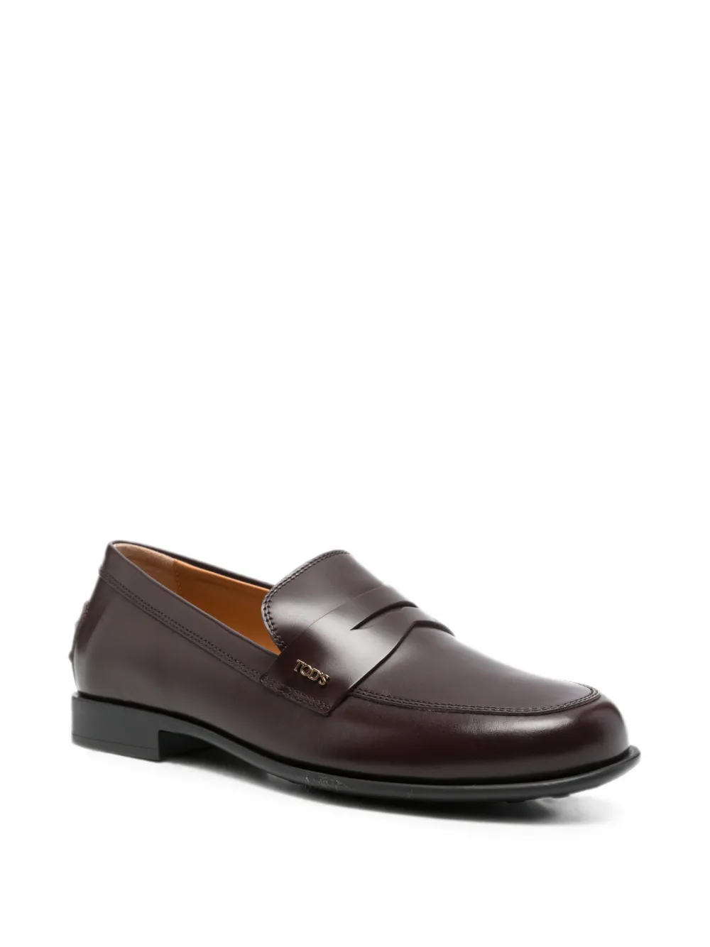 Tod's leather loafers Bruin
