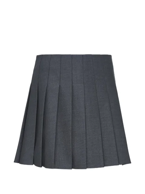 Self-Portrait pleated mini skirt