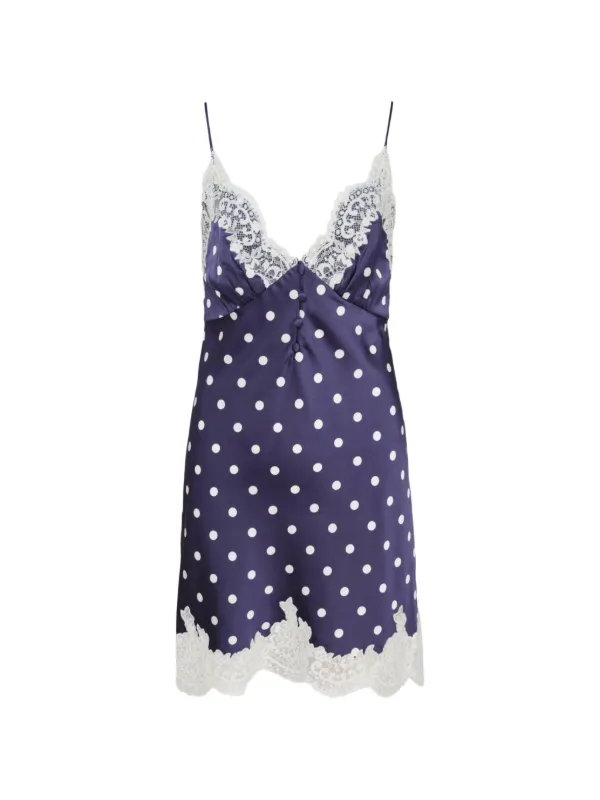 self portrait blue lace mini dress Self-Portrait Ladies Blue Lace Peplum Mini Short Sleeve Dress