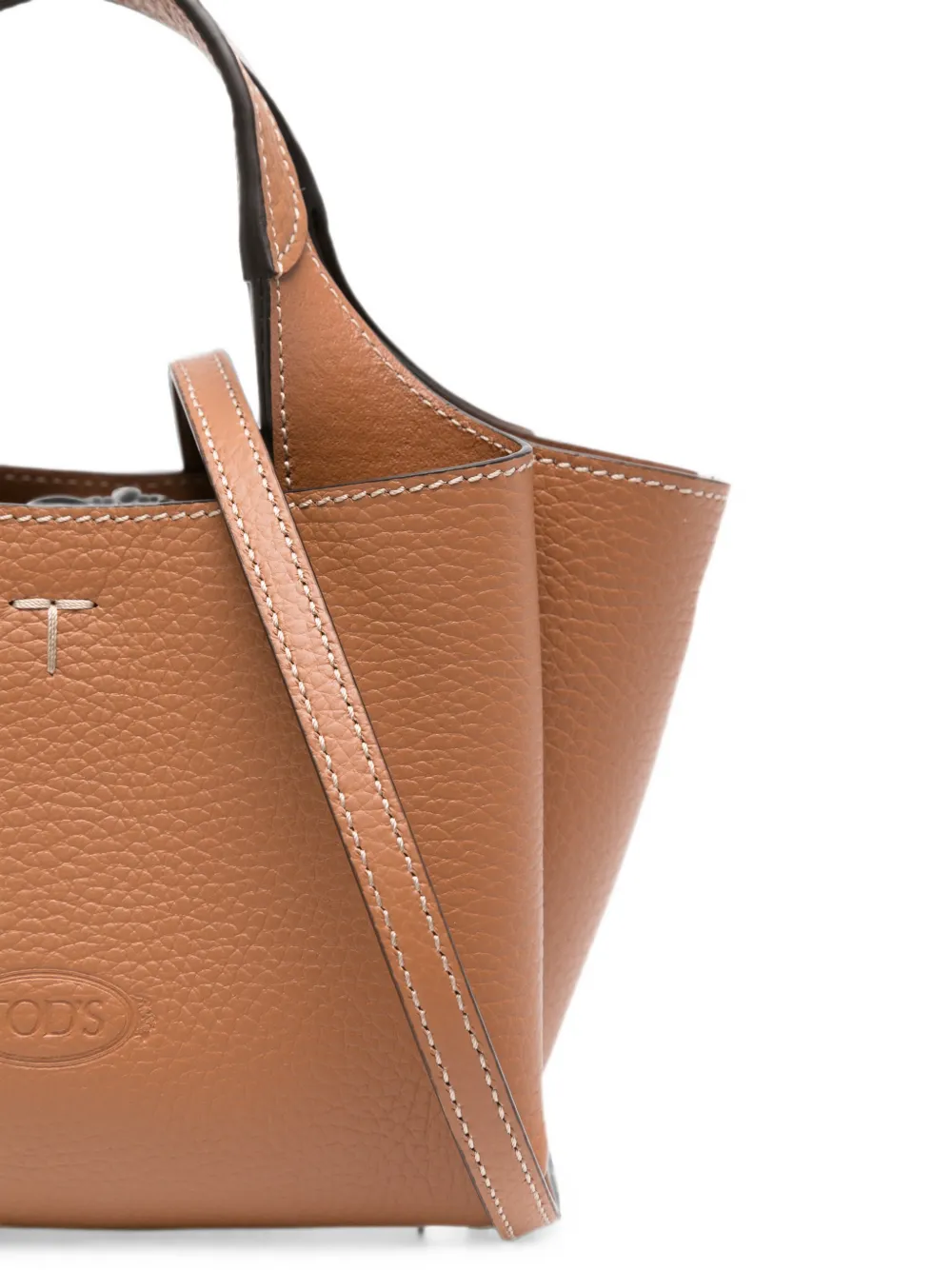 Tod's T Timeless mini-shopper Bruin