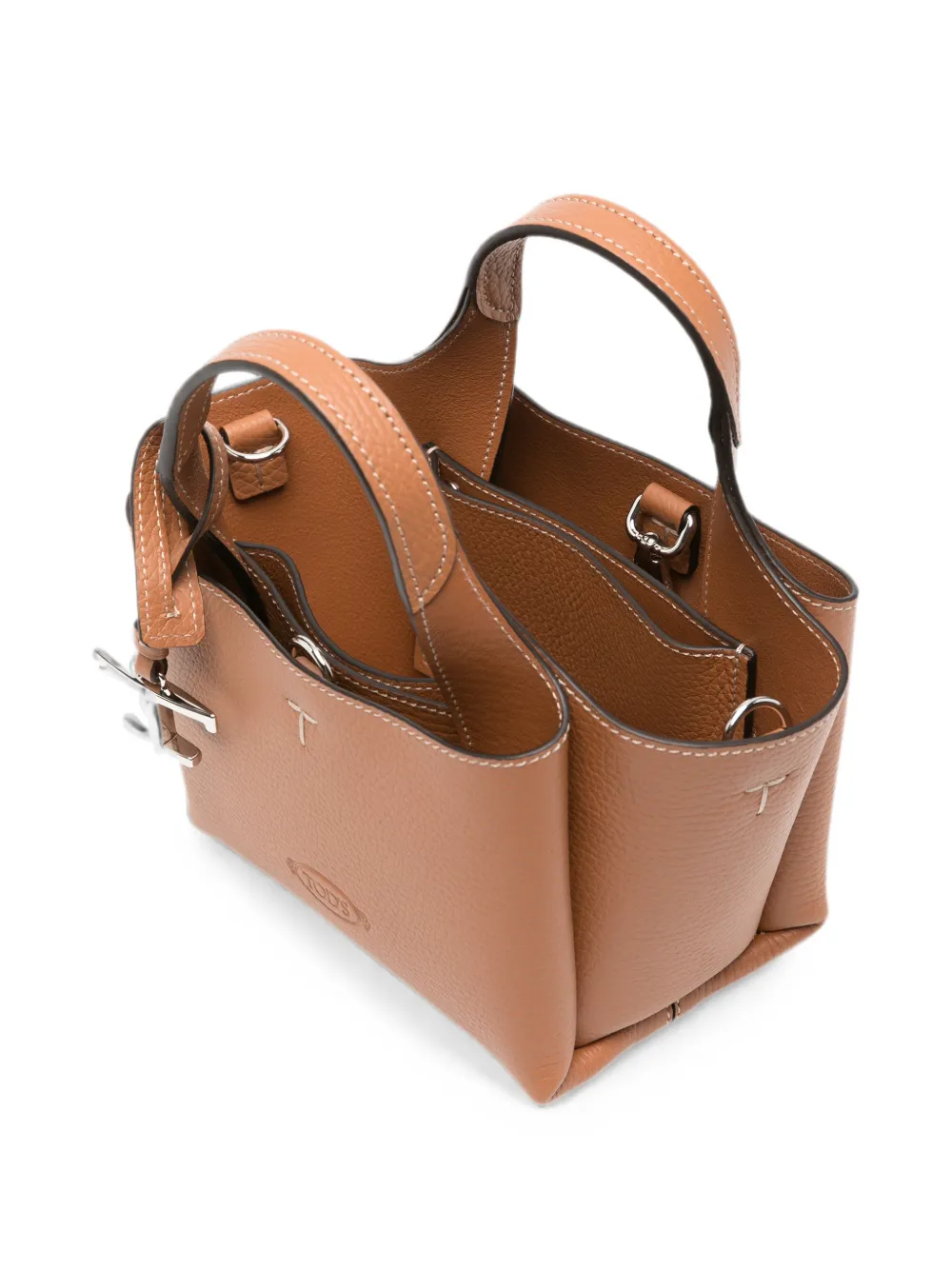 Tod's T Timeless mini-shopper Bruin