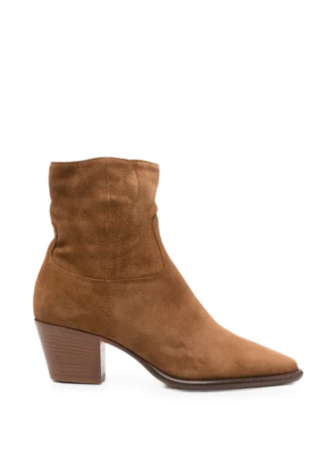 Anna F. pointed-toe zip-fastening boots