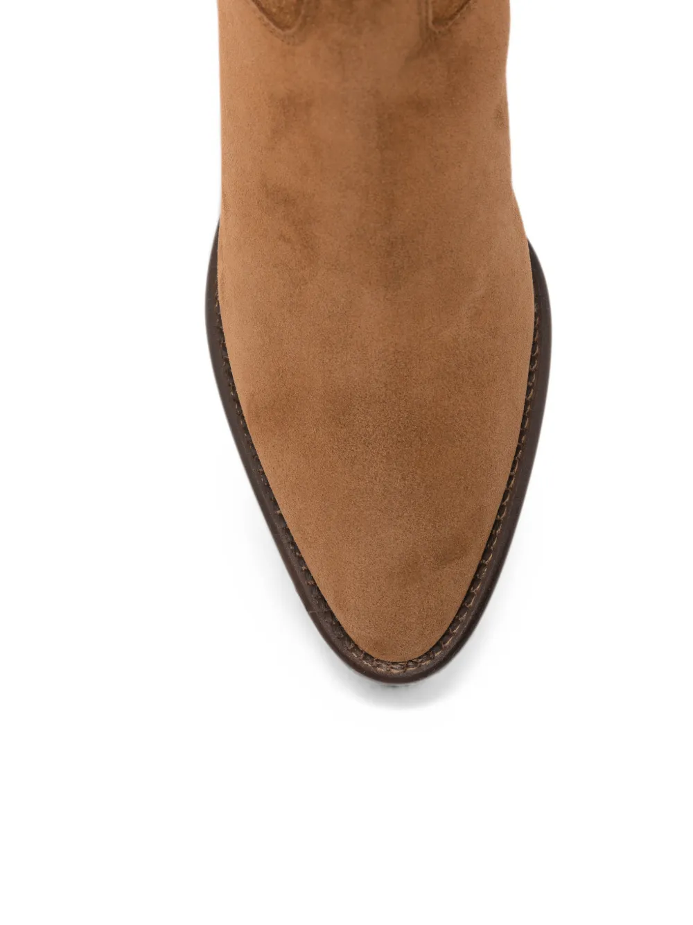 Anna F. pointed-toe zip-fastening boots Bruin