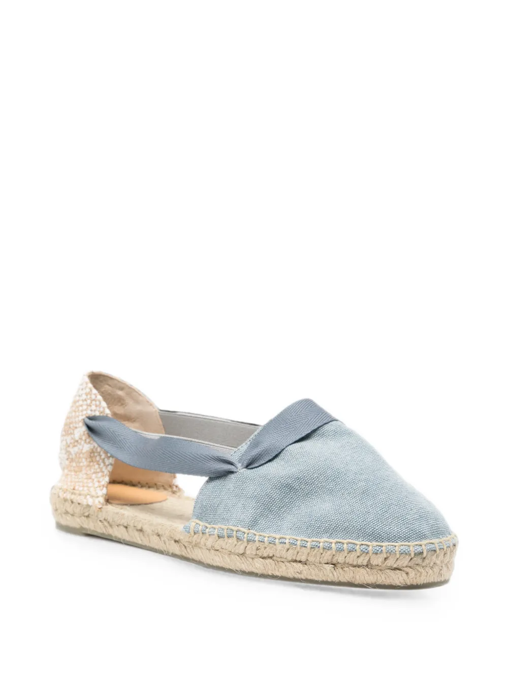 Castañer woven-panel espadrilles Blauw