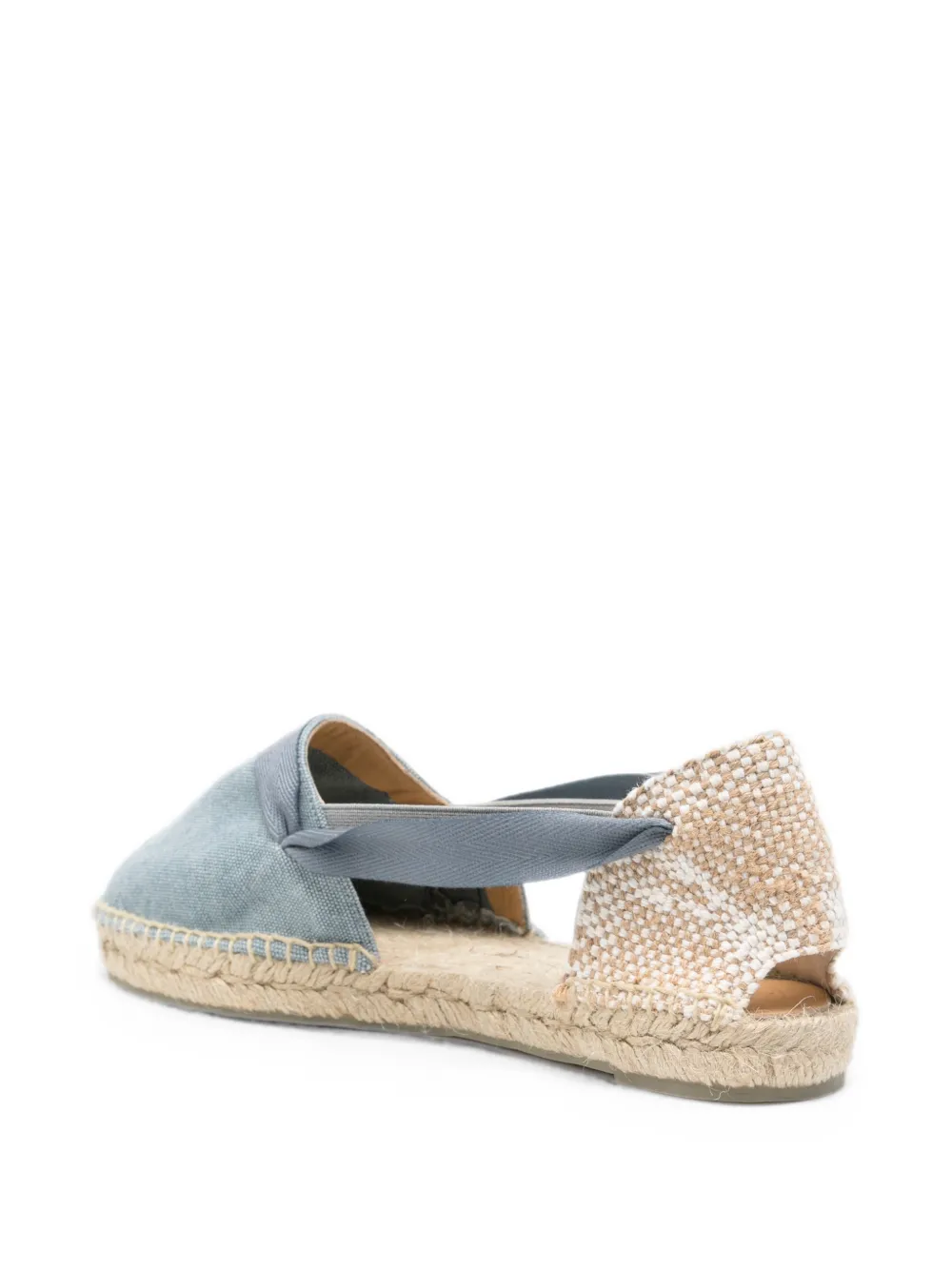Castañer woven-panel espadrilles Blauw