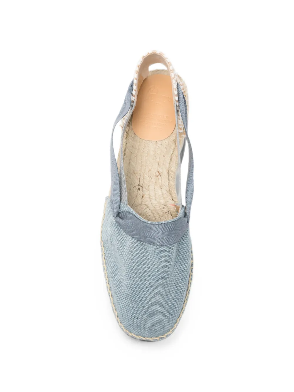 Castañer woven-panel espadrilles Blauw