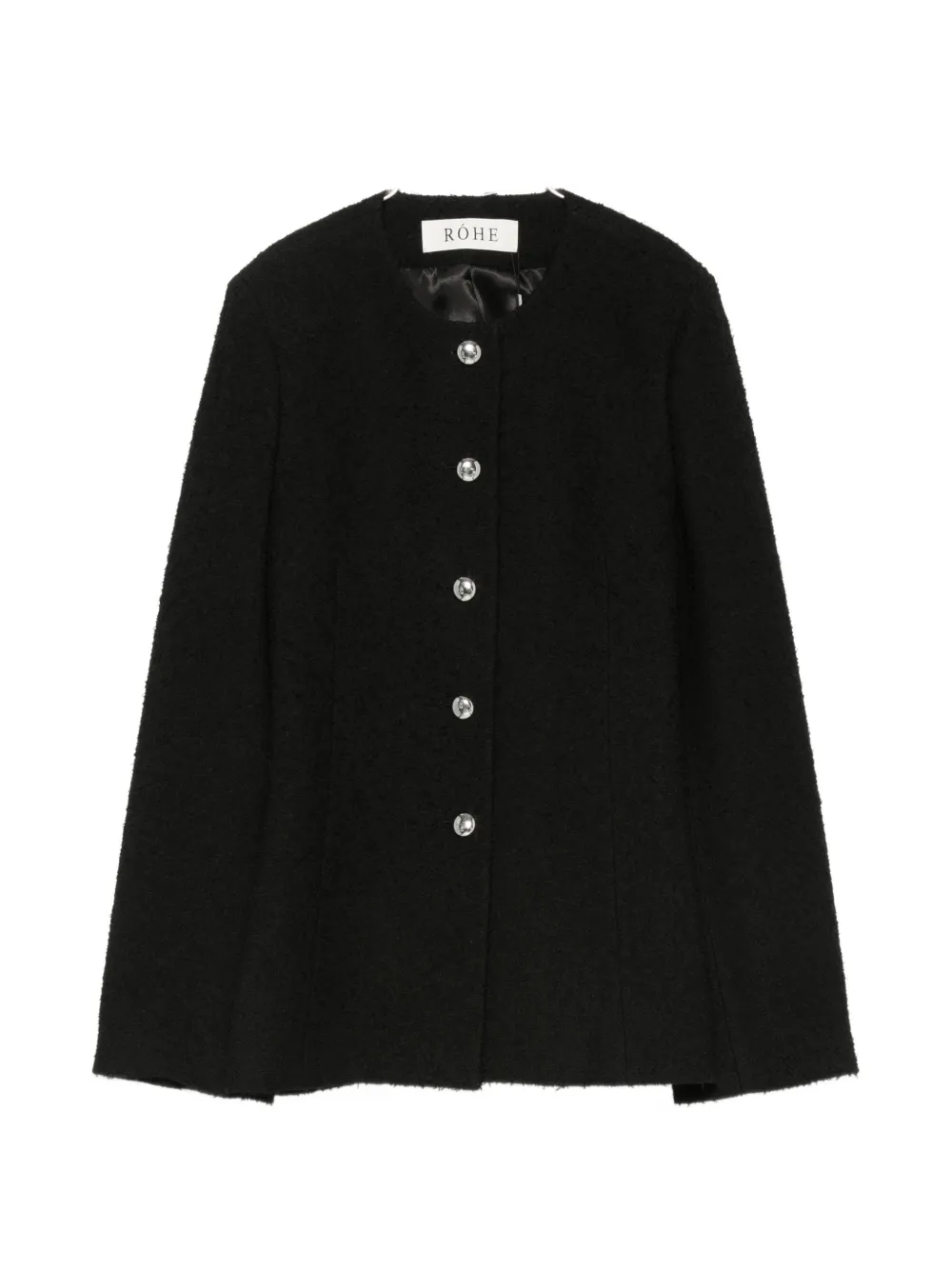 Róhe tweed jacket - Nero