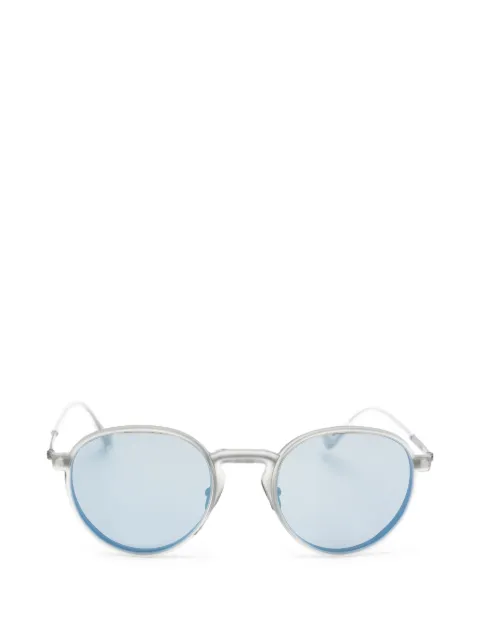 Snob round-frame clip-on glasses