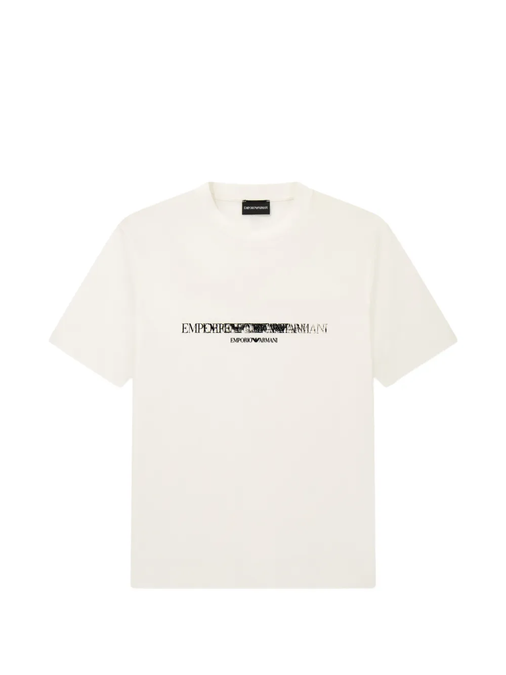 Emporio Armani T-shirt con stampa - Bianco