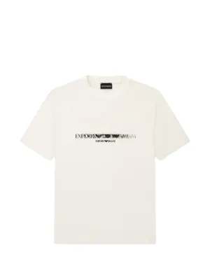 Giorgio Armani ロゴ Tシャツ | ホワイト | FARFETCH JP