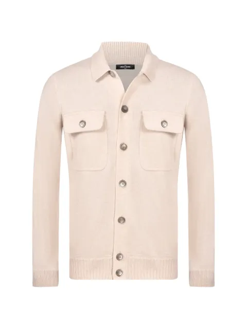 Gran Sasso polo collar knit cardigan