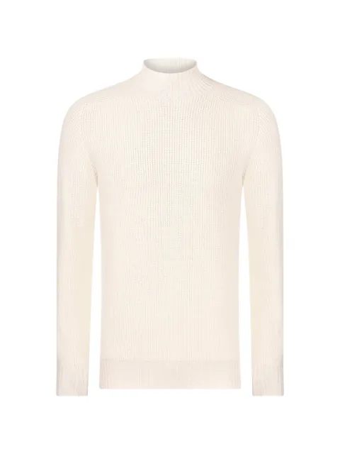 Gran Sasso ribbed-knit high-neck sweater