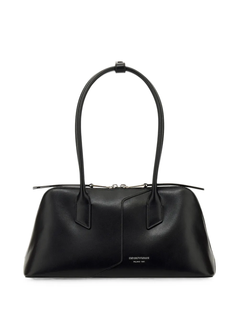 Emporio Armani city silhouette tote bag Zwart