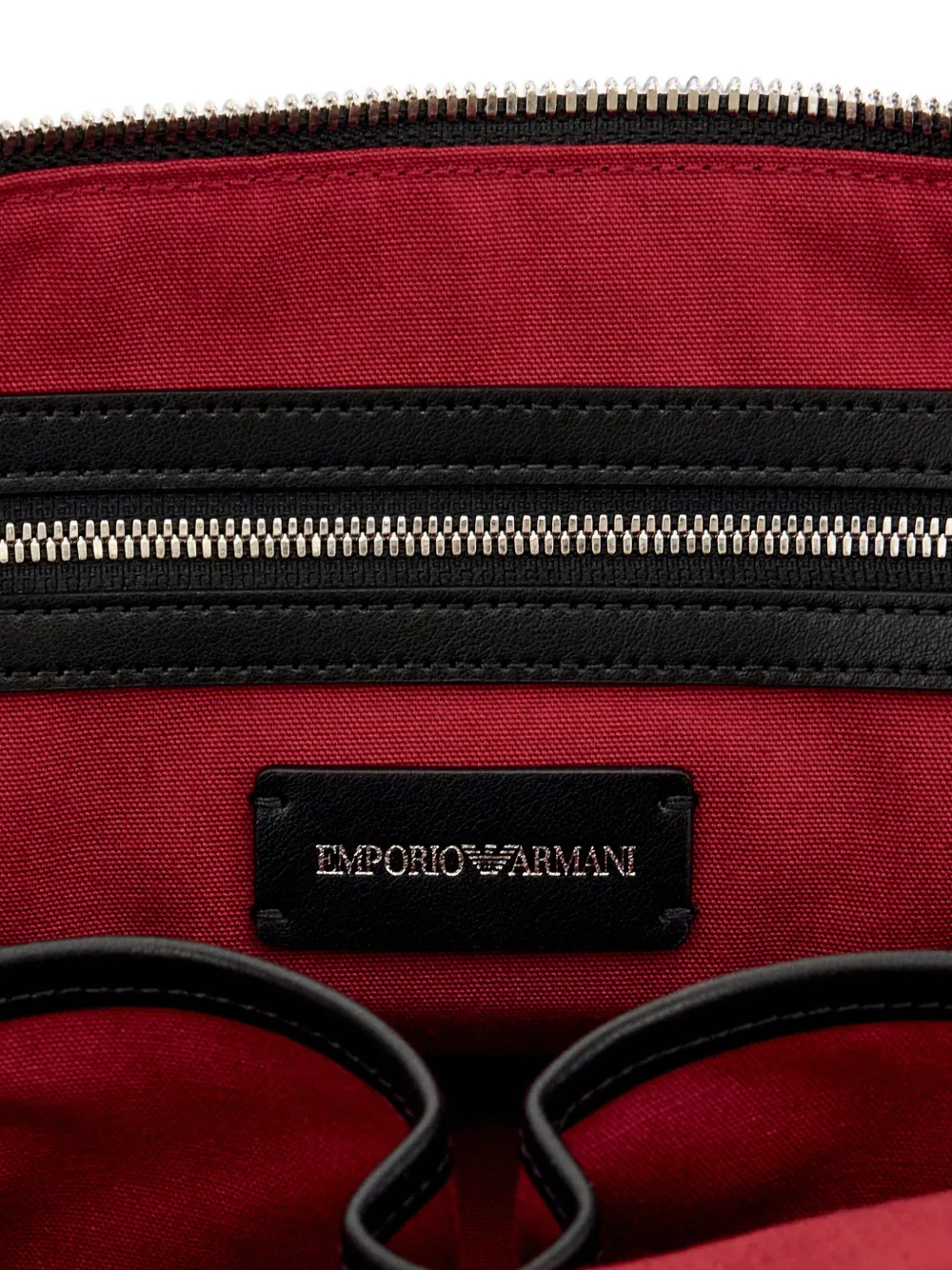 Emporio Armani city silhouette tote bag Zwart