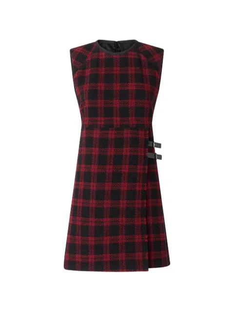 PINKO check mini dress