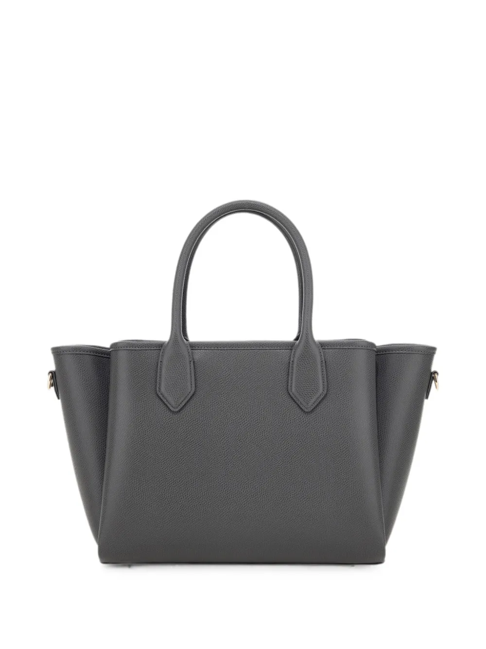 Emporio Armani Shopper met textuur en logo-patch Grijs