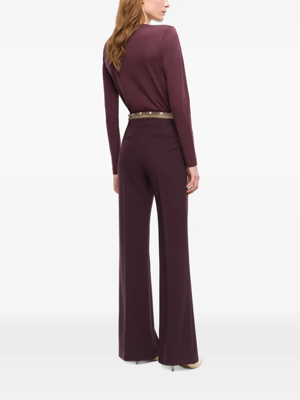 PINKO Geplooide broek Bruin