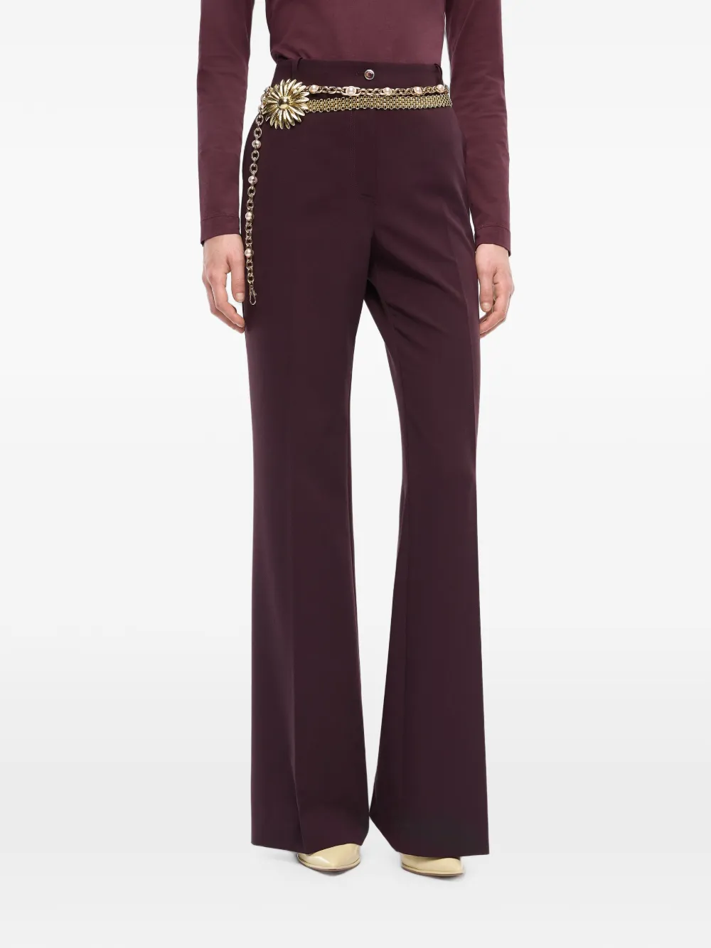 PINKO Geplooide broek Bruin