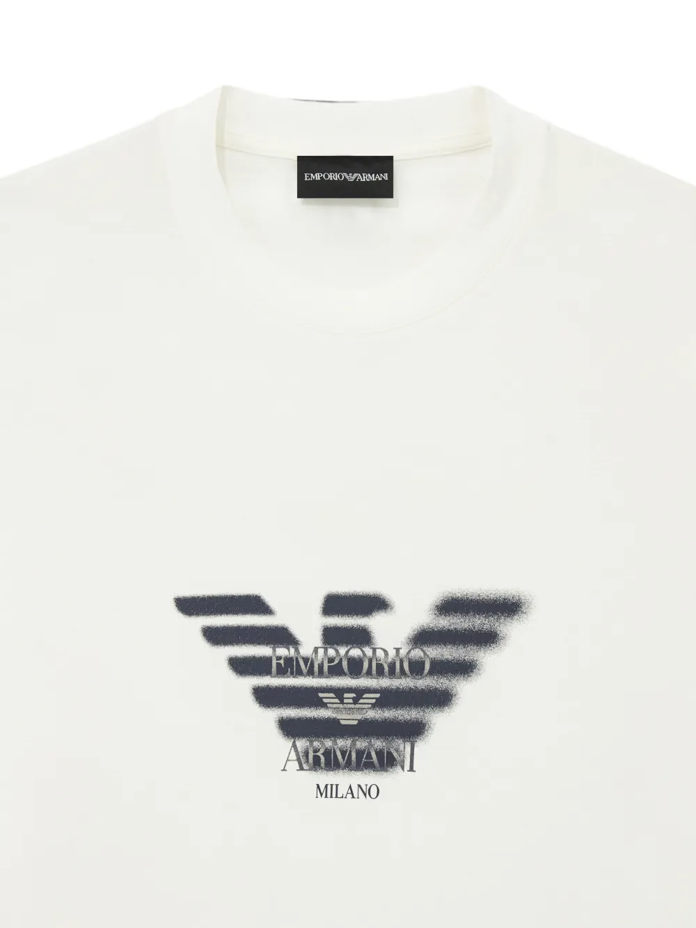 Emporio Armani T-shirt met logoprint Wit