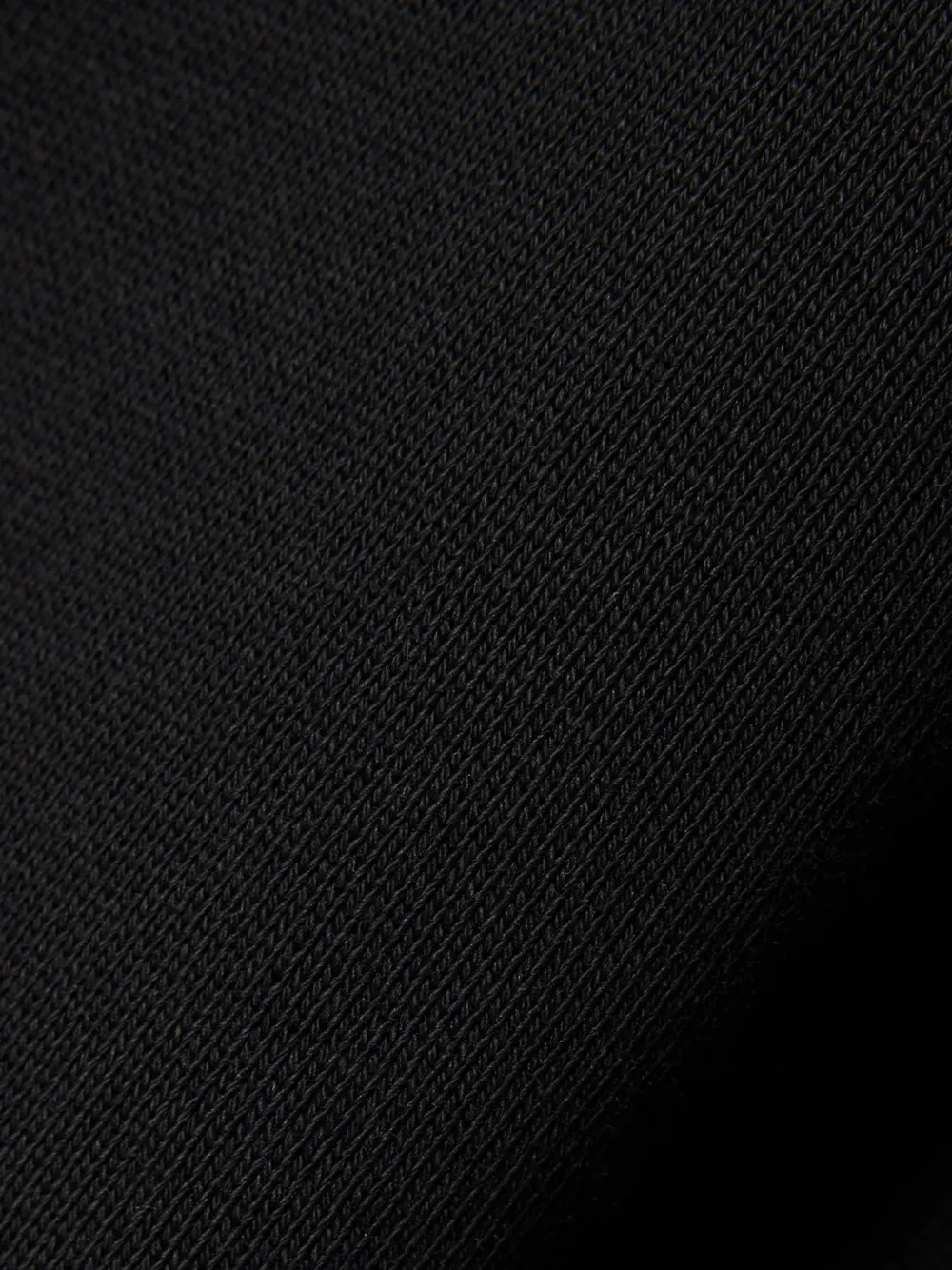 Lacoste Trui met halve rits en logopatch Zwart