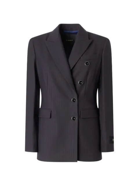 PINKO double-breasted pinstripe blazer