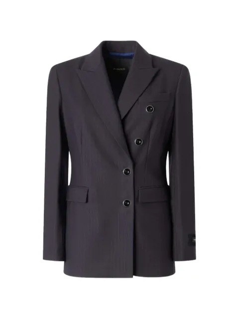 PINKO Amalfi double-breasted slim-fit wool-blend jacket