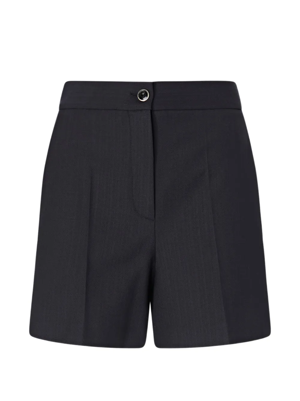 PINKO pleated tailored shorts - Blau