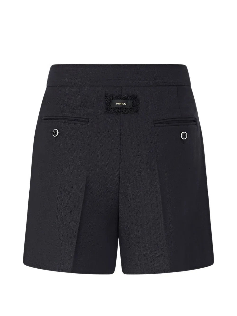 PINKO Geplooide shorts Blauw