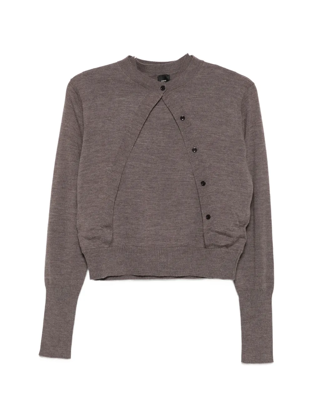 PINKO Maglione asimmetrico - Marrone