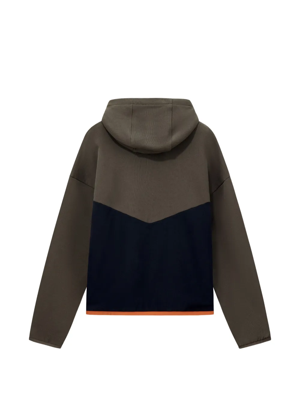 Emporio Armani Hoodie met geborduurd logo Groen