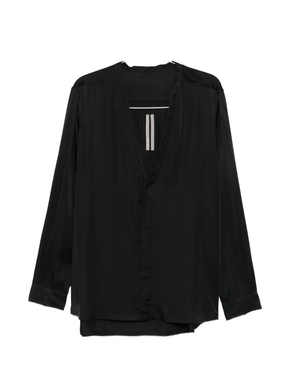 Rick Owens Larry V-neck blouse - Schwarz