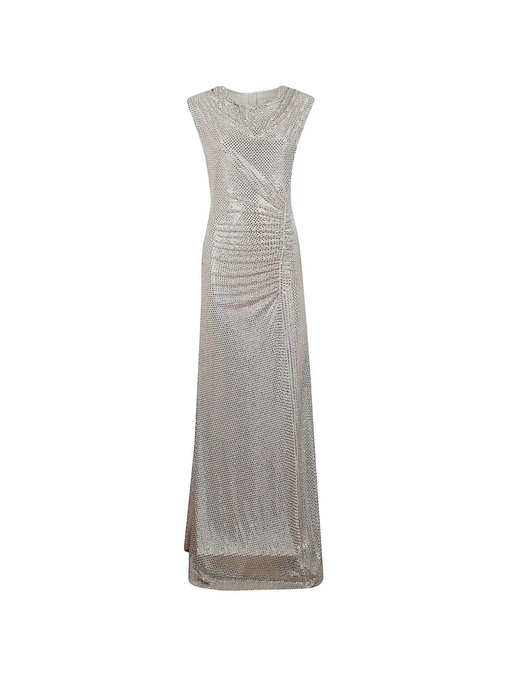 Roland Mouret crystal-embellished ruched maxi dress