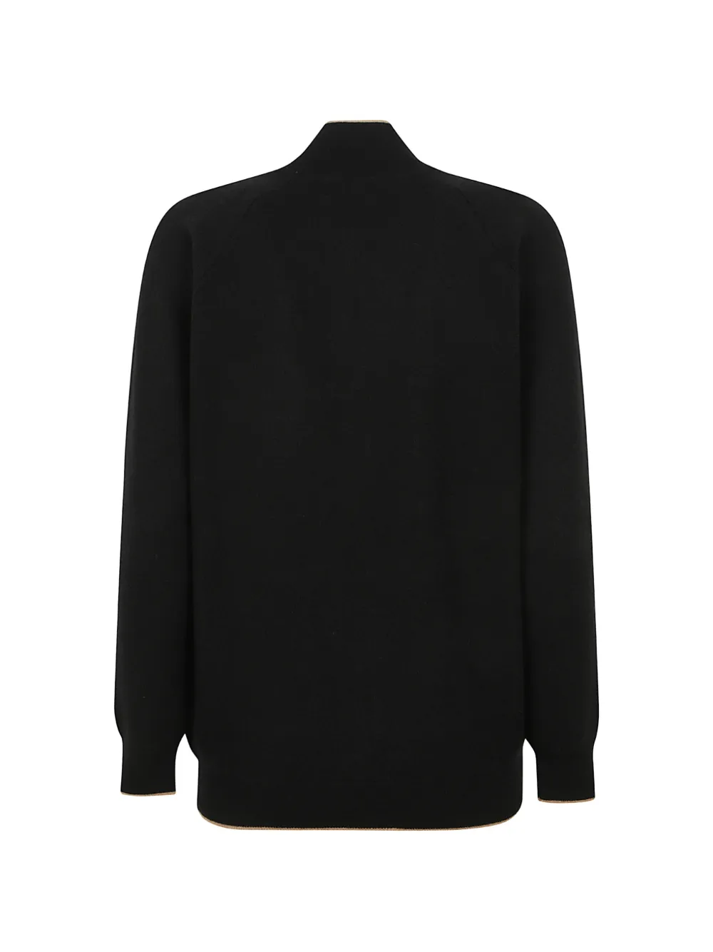 Kiton Vest met contrasterende afwerking Zwart