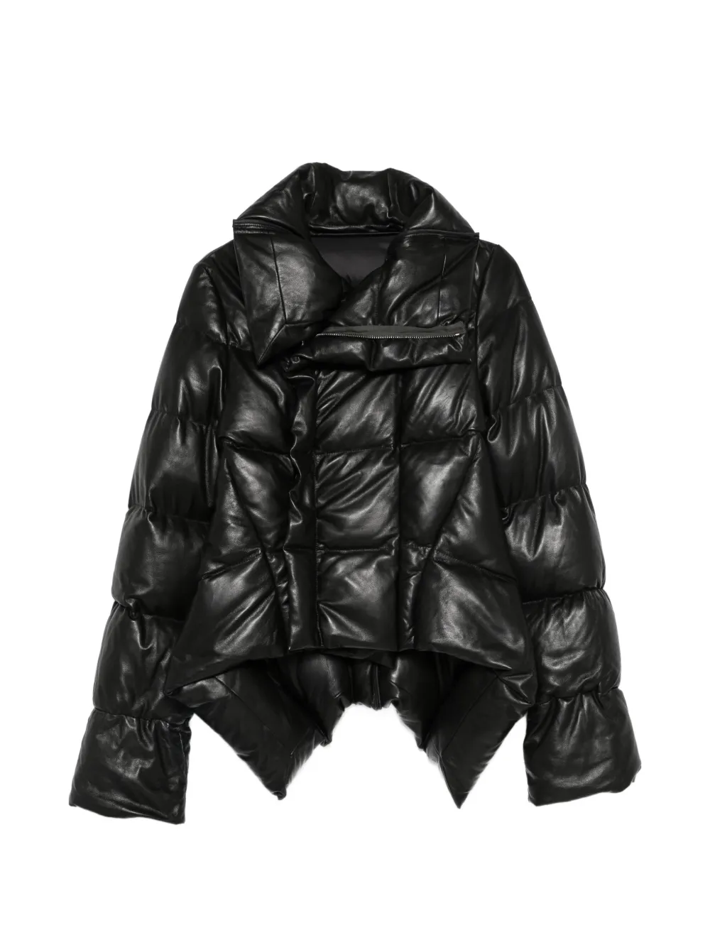 Rick Owens Naska leather jacket - Nero