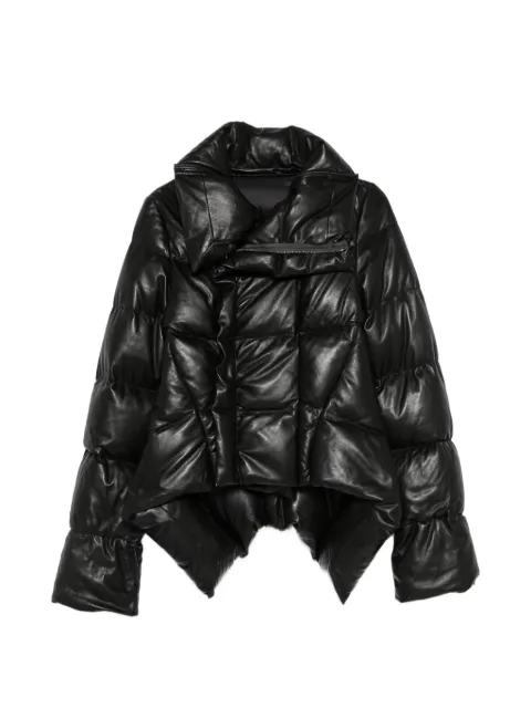Rick Owens veste de moto Naska en cuir