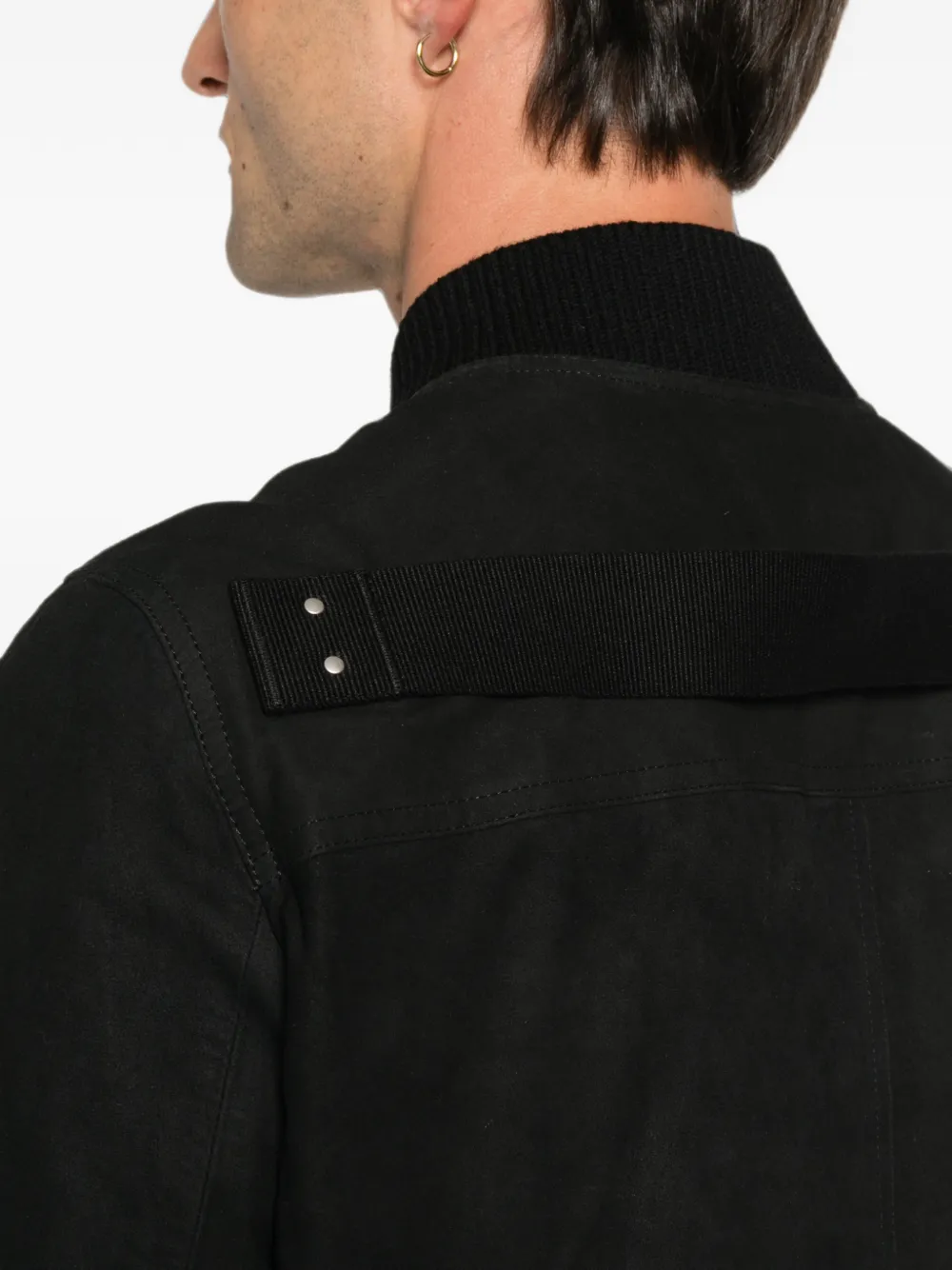 Rick Owens Bomberjack met rits Zwart