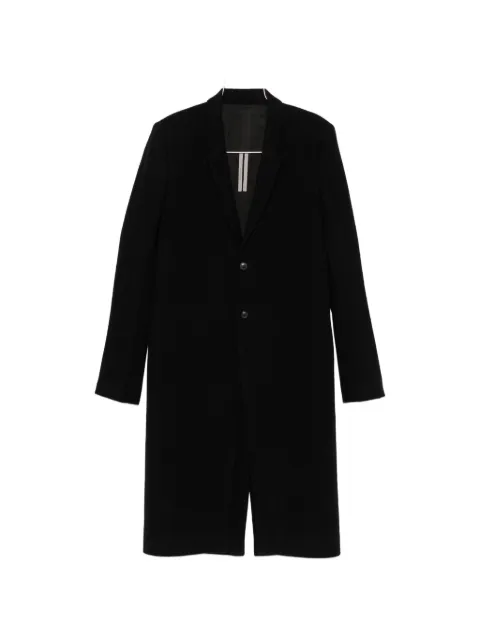 Rick Owens Concordian single-breasted tailored coat