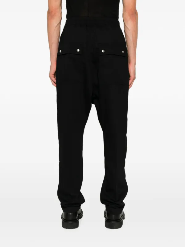 Rick Owens ドローストリング サルエルパンツ | ブラック | FARFETCH JP