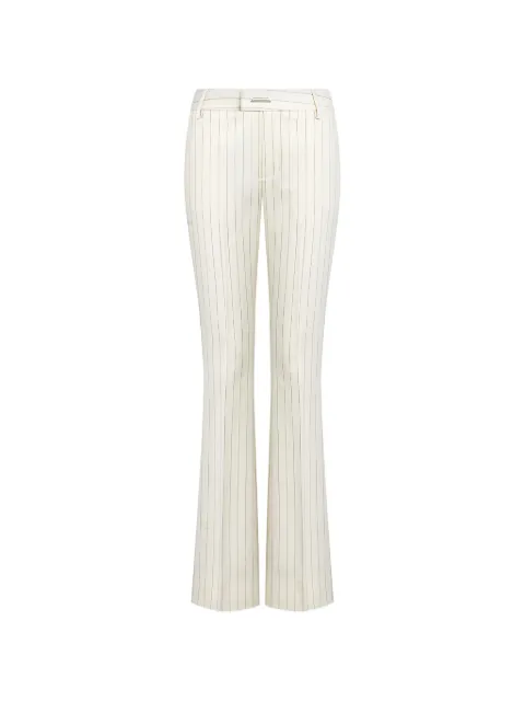 DONDUP pinstriped flared trousers