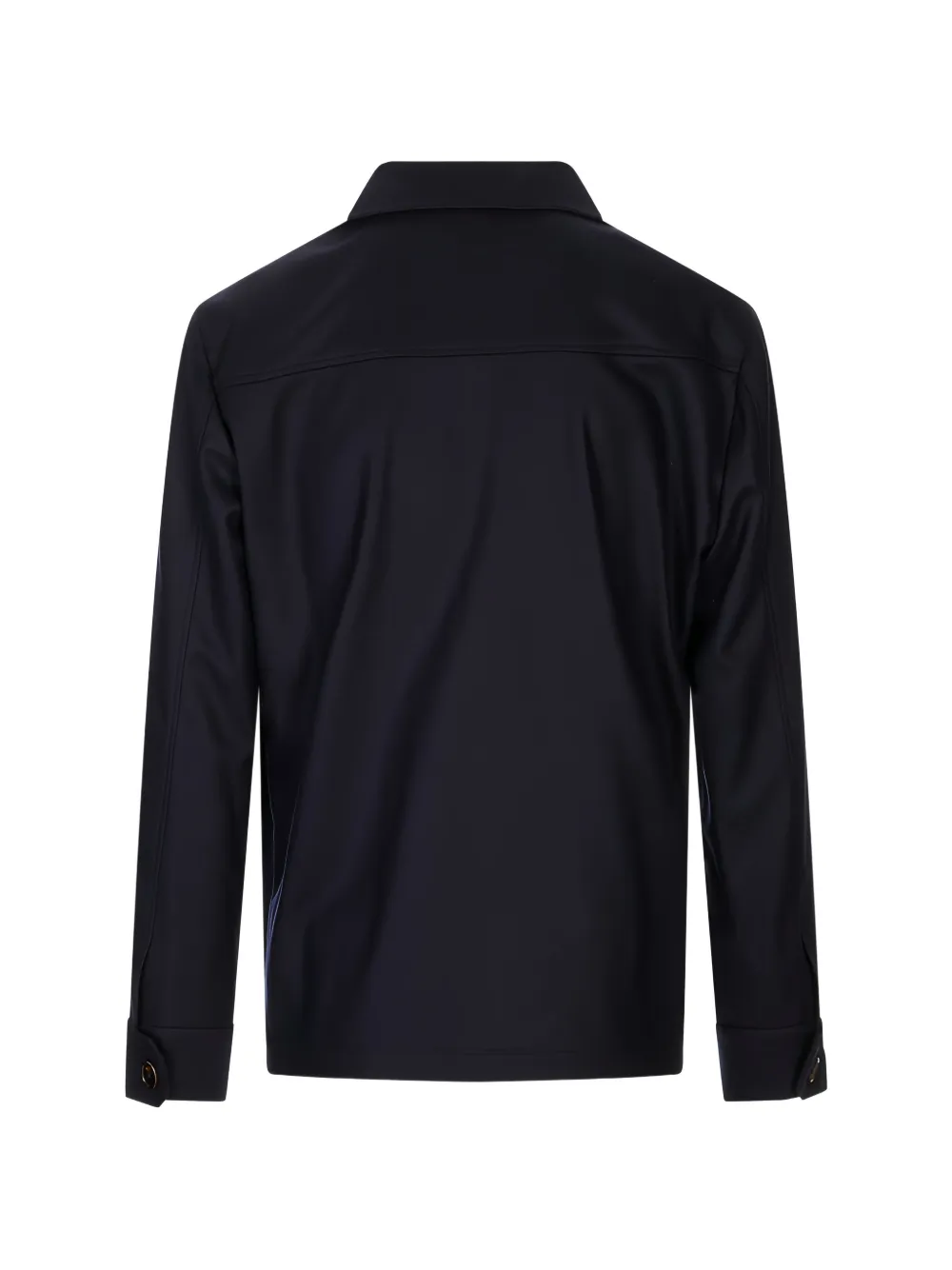 Corneliani Button-up jack met meerdere zakken Blauw