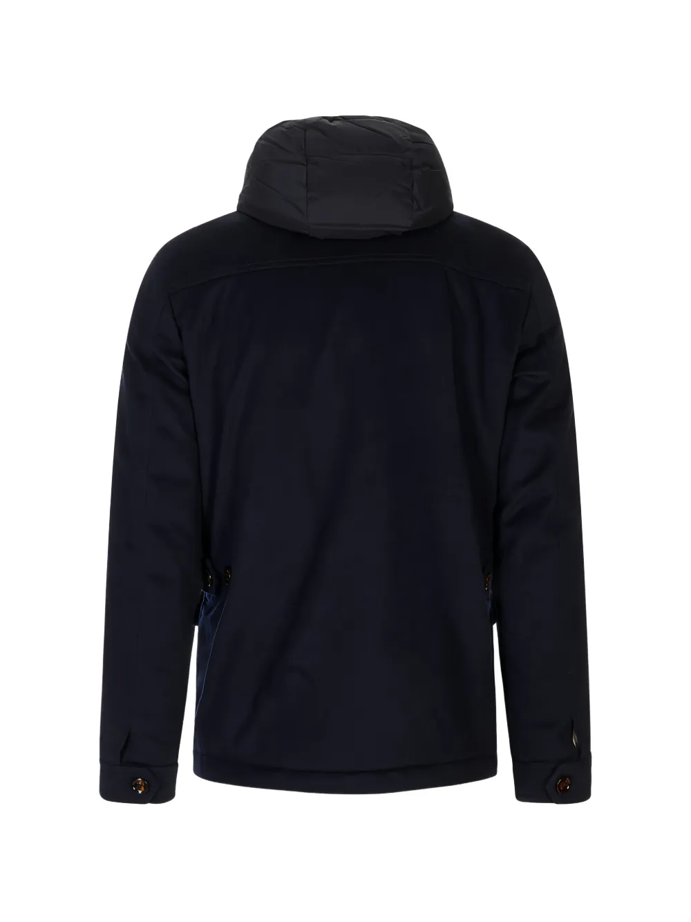 Moorer Jack met capuchon Blauw