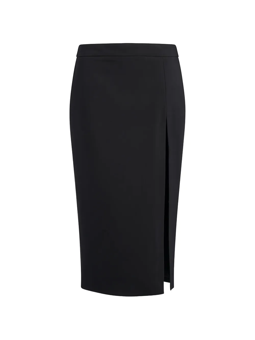 DONDUP side-slit maxi skirt - Nero