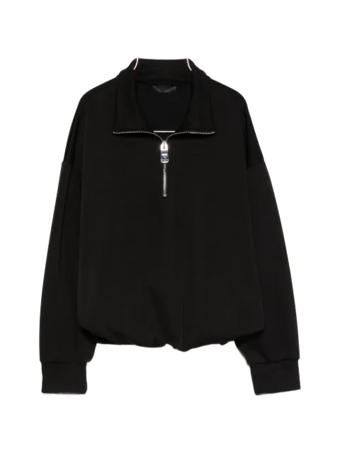 DONDUP quarter-zip drop-shoulder sweater