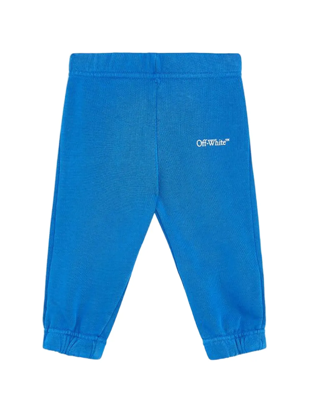 Off-White Kids Bookish Diagonal track pants - Blue