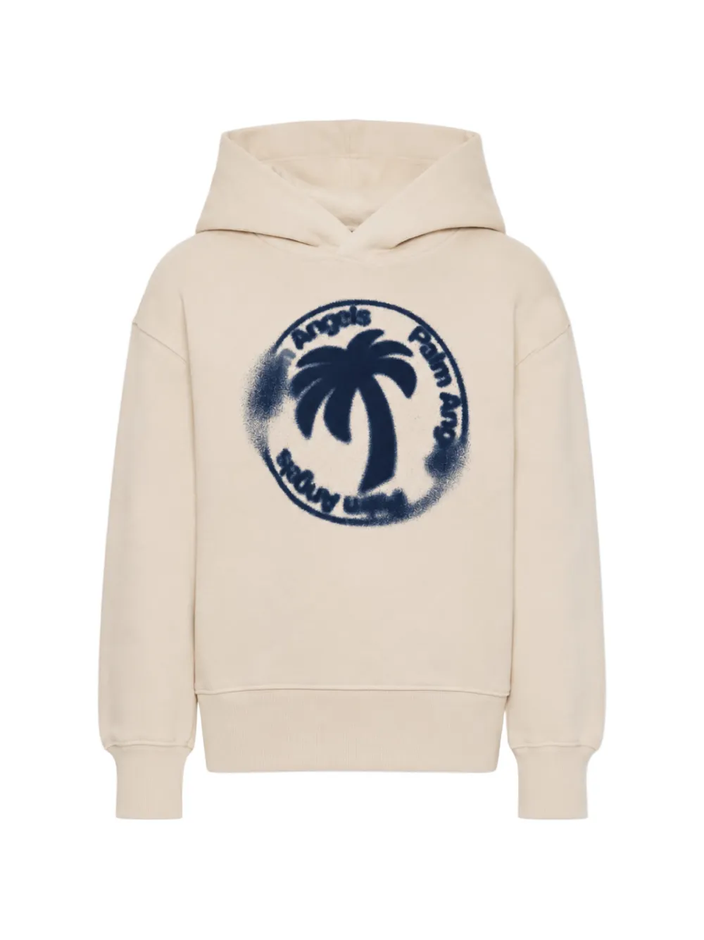 Palm Angels Kids Palm Stamp hoodie - Toni neutri