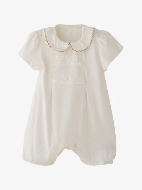 BANBLU scalloped-collar romper