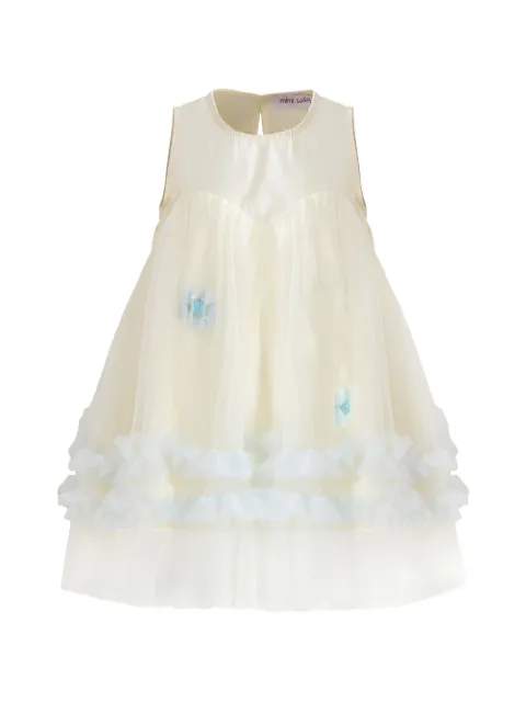 Mimi Tutu Corabelle floral-applique dress