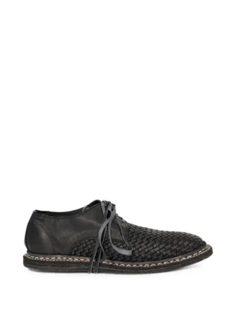 Guidi レザーダービーシューズ