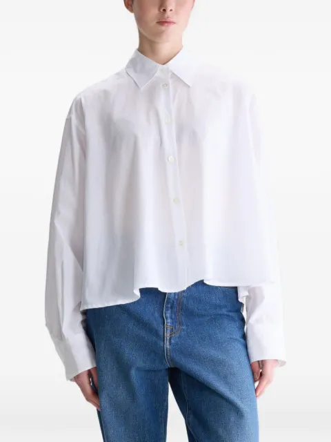 Bellerose Java box-pleat shirt